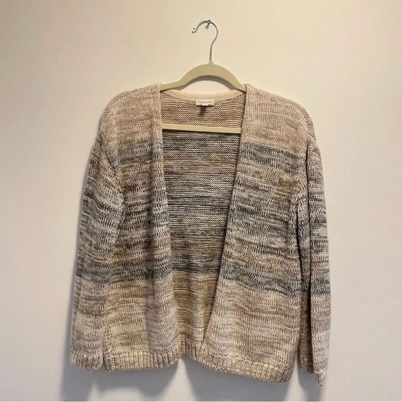 Garnett Hill 100% Baby Alpaca Knit Cardigan Sweater - Picture 1 of 10